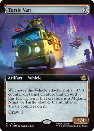 Turtle Van (278) Foil - Teenage Mutant Ninja Turtles
