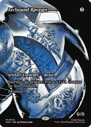 Arcbound Ravager (Borderless) (014) - Teenage Mutant Ninja Turtles Eternal-Legal