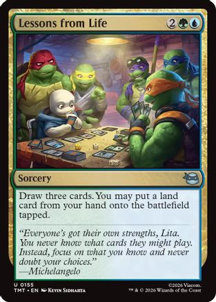 Lessons from Life (155) - Teenage Mutant Ninja Turtles