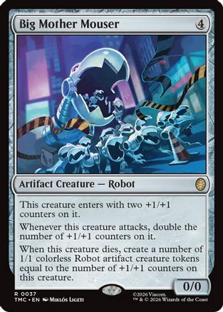 Big Mother Mouser (037) - Commander: Teenage Mutant Ninja Turtles