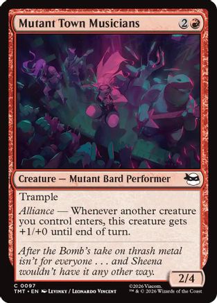 Mutant Town Musicians (097) - Teenage Mutant Ninja Turtles