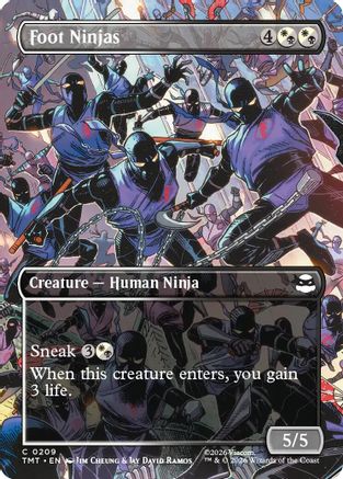 Foot Ninjas (Borderless) (209) - Teenage Mutant Ninja Turtles
