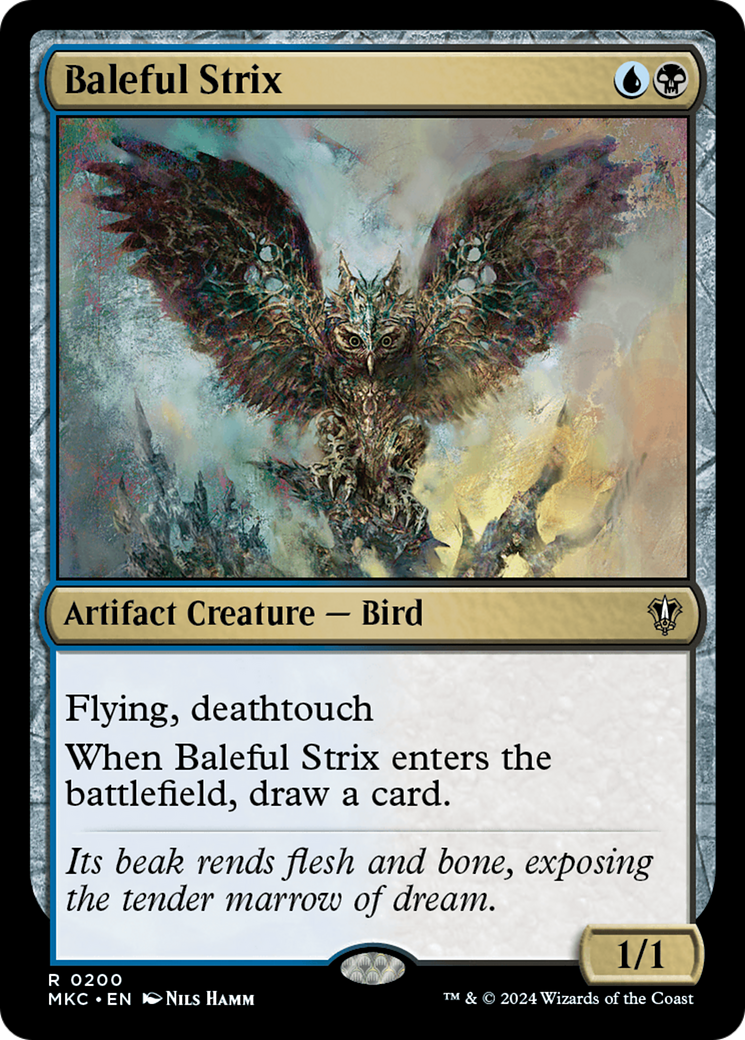 Baleful Strix (200) - Murders at Karlov Manor Commander