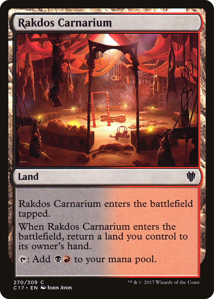 Rakdos Carnarium (270) - Commander 2017