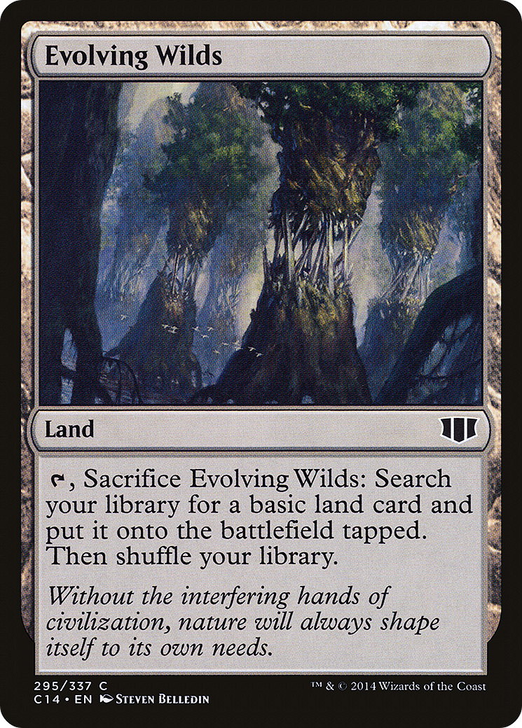 Evolving Wilds (295) - Commander 2014