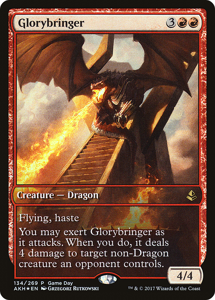 Glorybringer (134) Foil - Amonkhet Promos