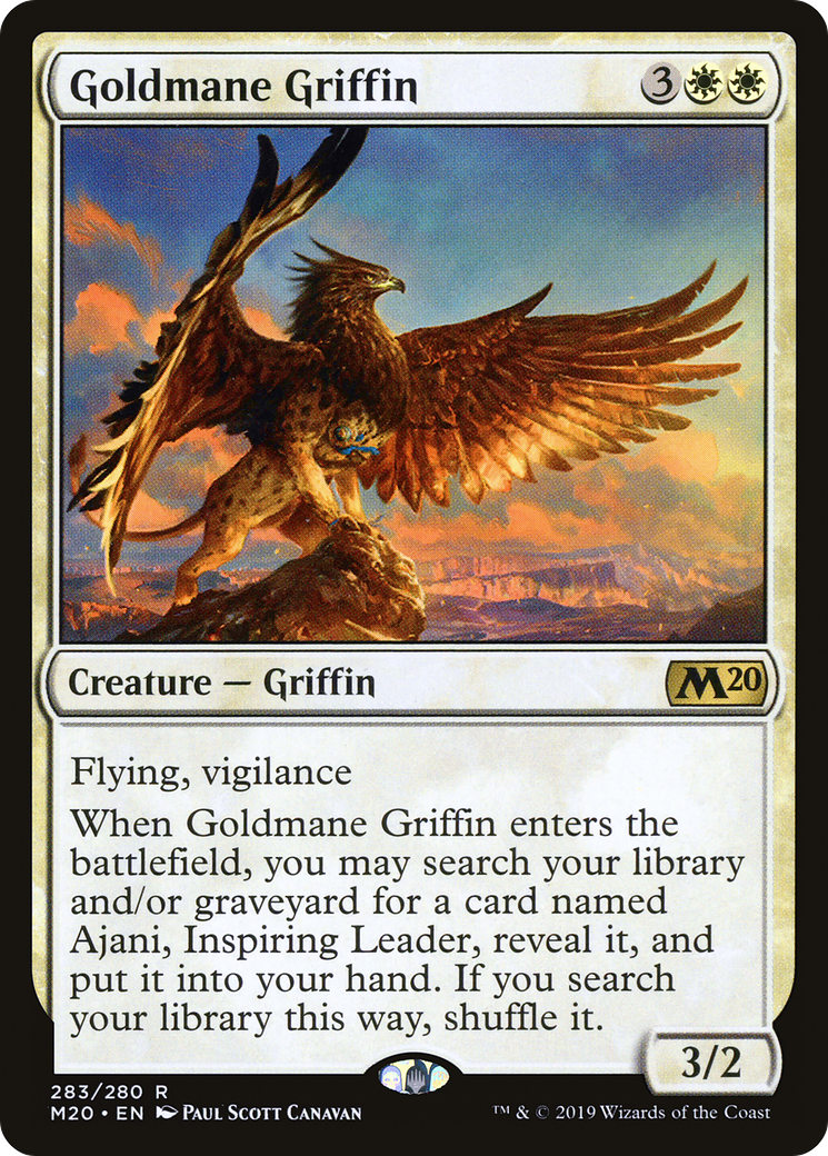 Goldmane Griffin (283) - Core Set 2020