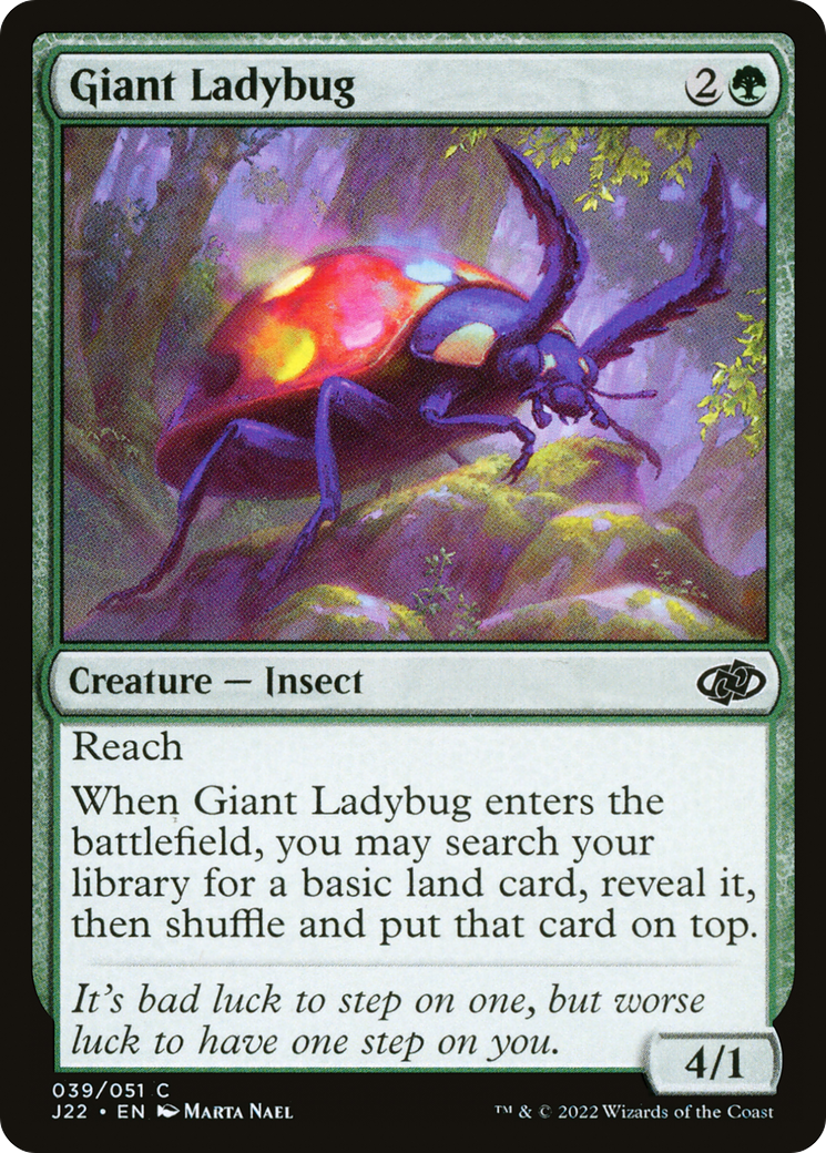Giant Ladybug (039) Foil - Jumpstart 2022