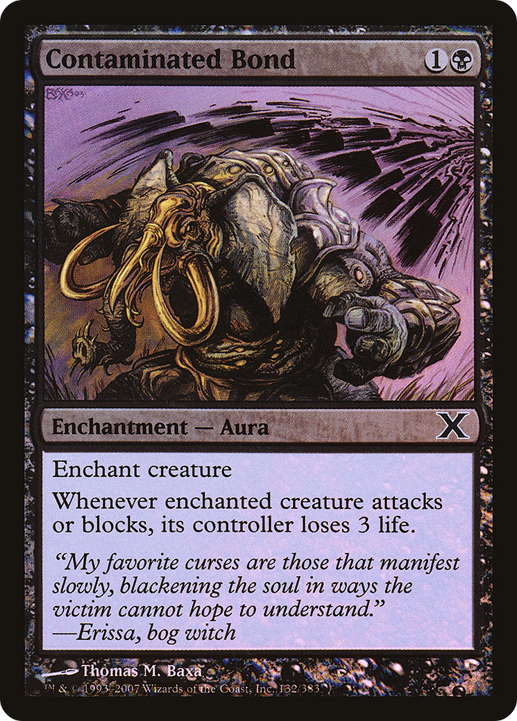Contaminated Bond (132) Foil - Tenth Edition