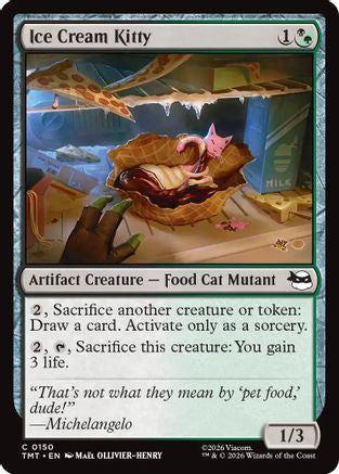 Ice Cream Kitty (150) - Teenage Mutant Ninja Turtles