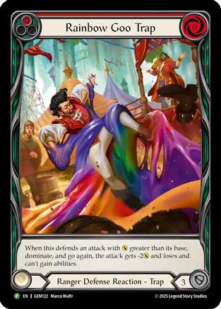 Rainbow Goo Trap (Red) (GEM122) Rainbow Foil - GEM Pack 4