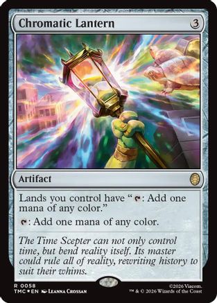 Chromatic Lantern (Surge Foil) (058) Foil - Commander: Teenage Mutant Ninja Turtles