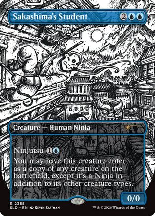 Sakashima's Student (2355) - Secret Lair Drop Series