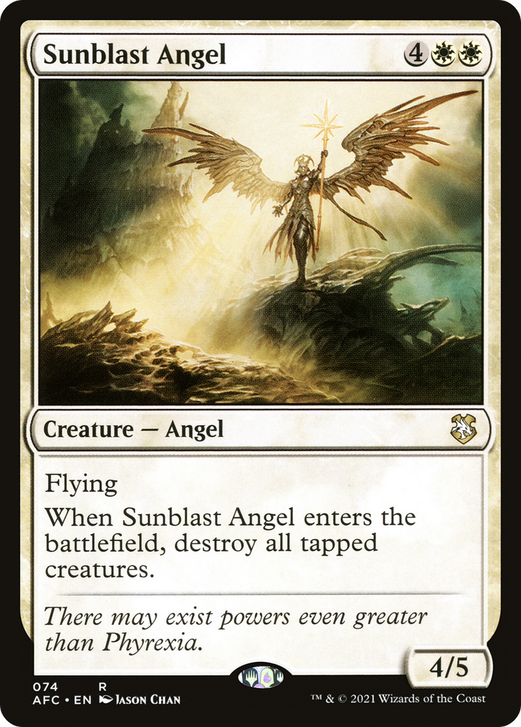 Sunblast Angel (074) - Forgotten Realms Commander