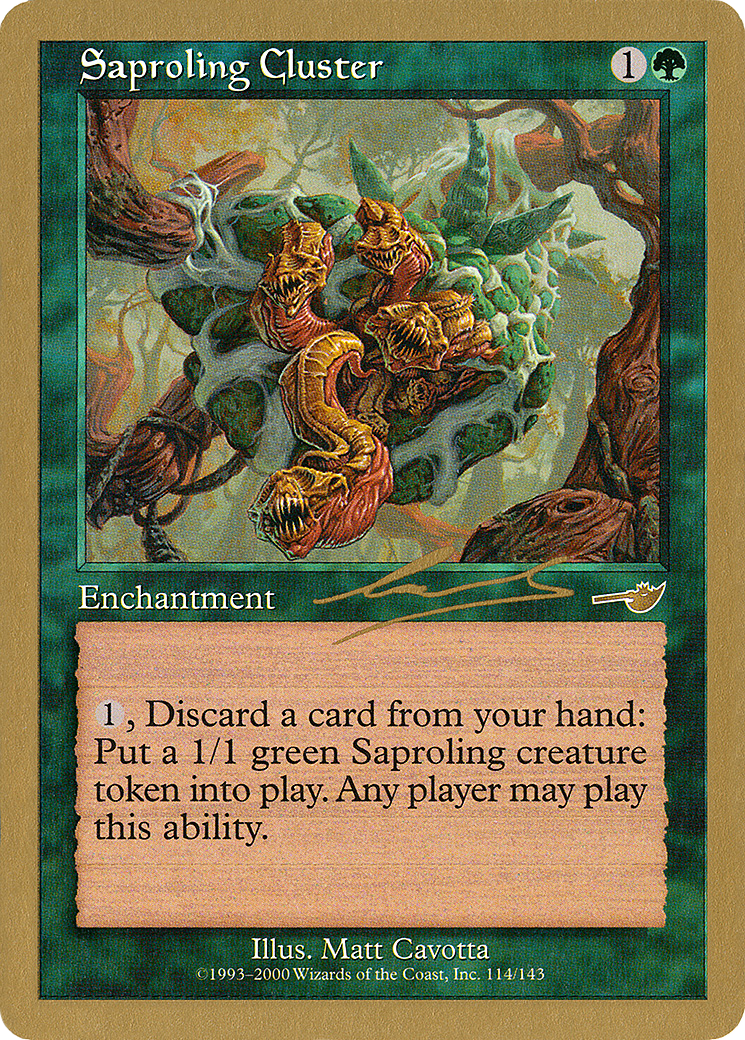 Saproling Cluster - 2000 Nicolas Labarre (NMS) (Retro) - World Championship Decks 2000