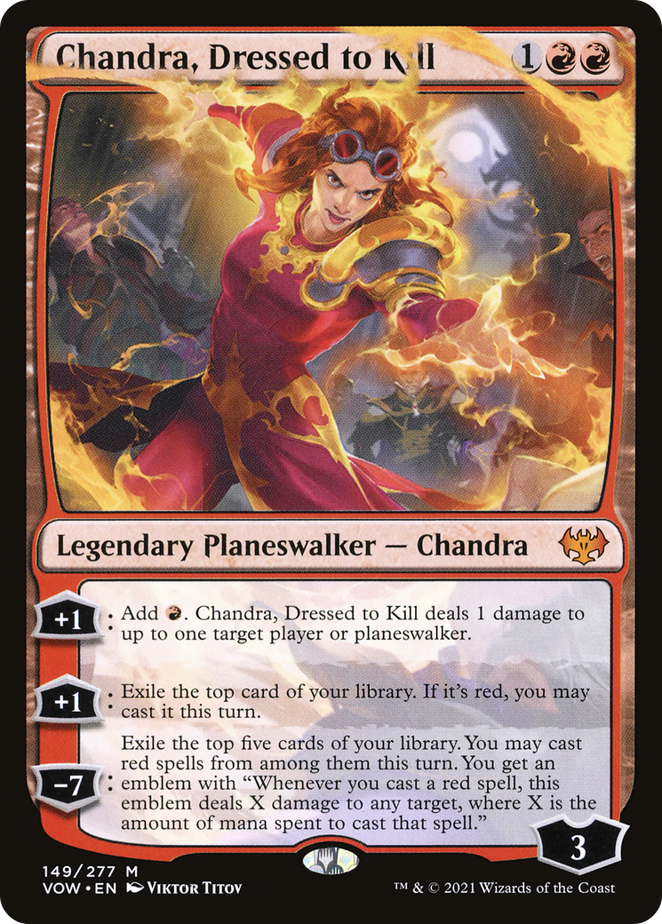 Chandra, Dressed to Kill (149) - Innistrad: Crimson Vow