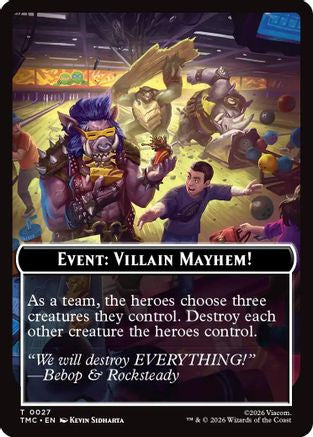 Event: Villain Mayhem! (027) - Commander: Teenage Mutant Ninja Turtles