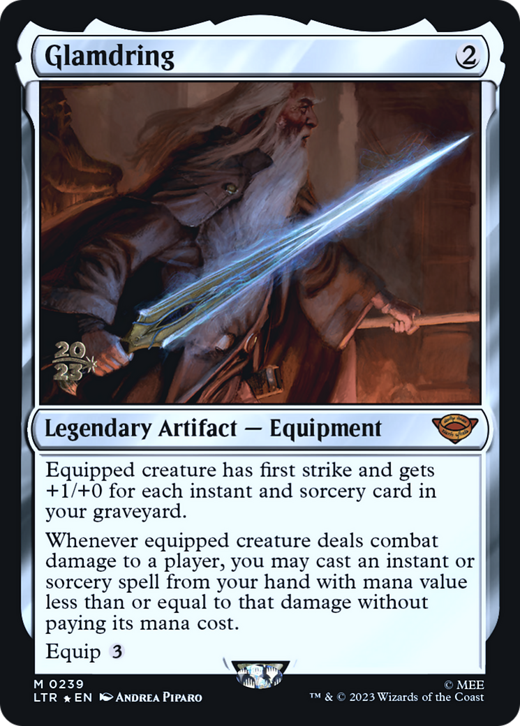 Glamdring (239s) Foil - Tales of Middle-earth Promos