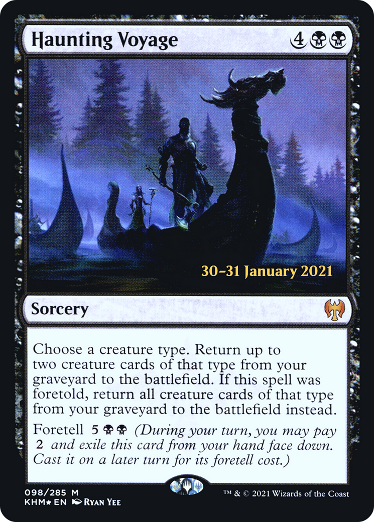Haunting Voyage (098) Foil - Kaldheim Promos