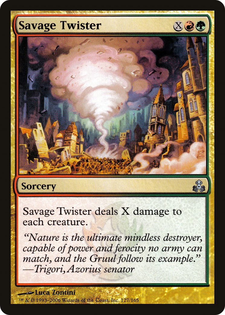Savage Twister (127) Foil - Guildpact