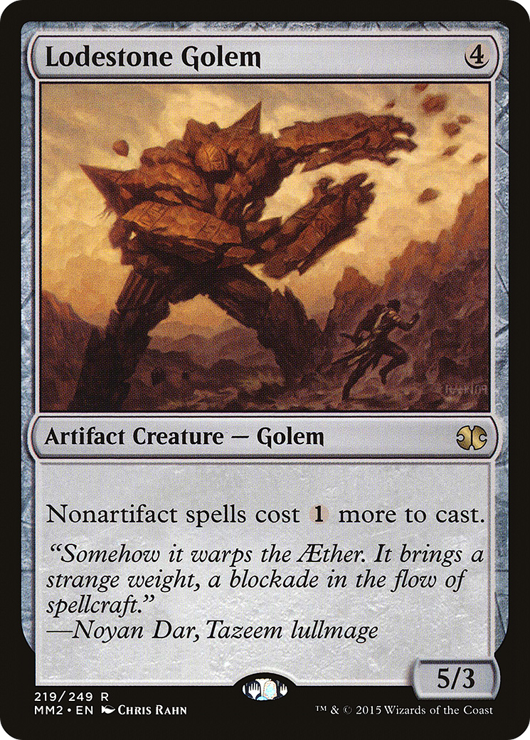 Lodestone Golem (219) - Modern Masters 2015