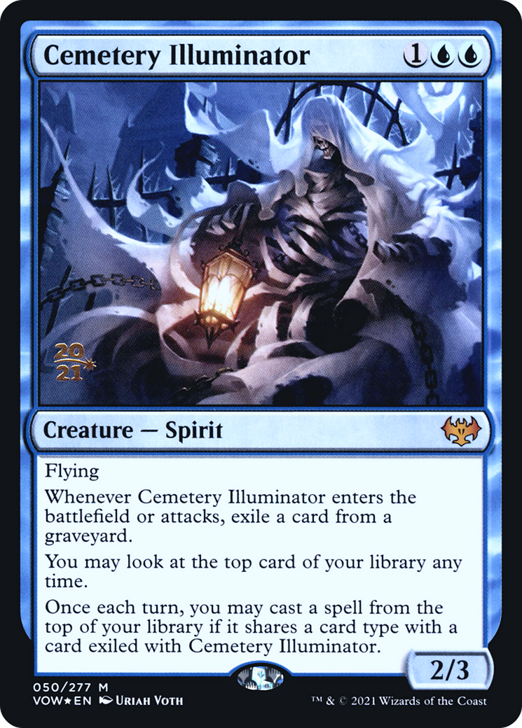 Cemetery Illuminator (50s) Foil - Innistrad: Crimson Vow Promos
