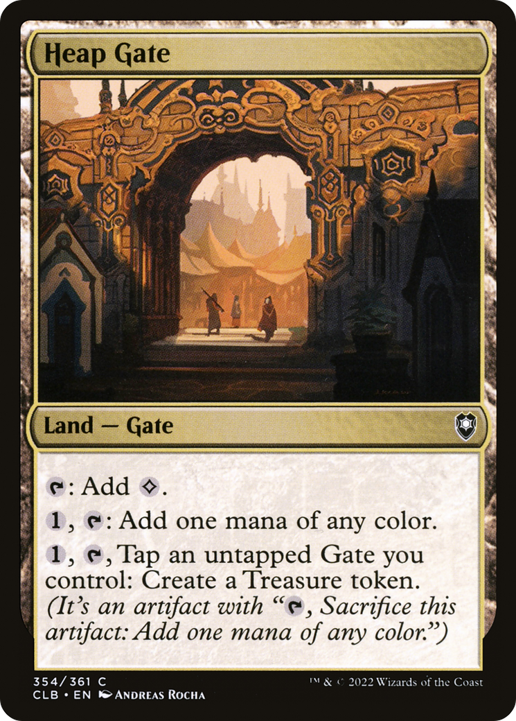 Heap Gate (354) - Commander Legends: Battle for Baldur's Gate