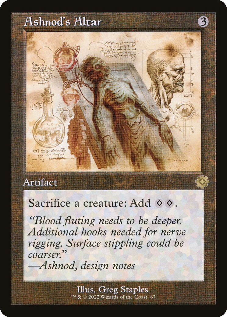 Ashnod's Altar (Retro) (067) - The Brothers' War Retro Artifacts
