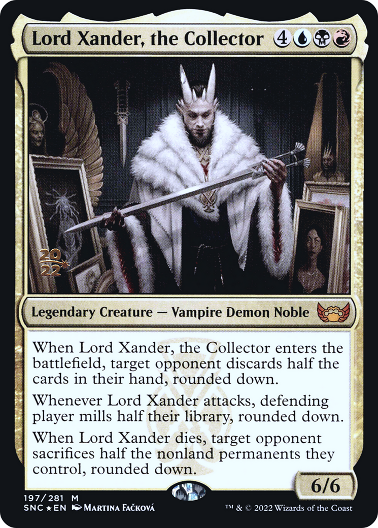 Lord Xander, the Collector (197s) Foil - Streets of New Capenna Promos