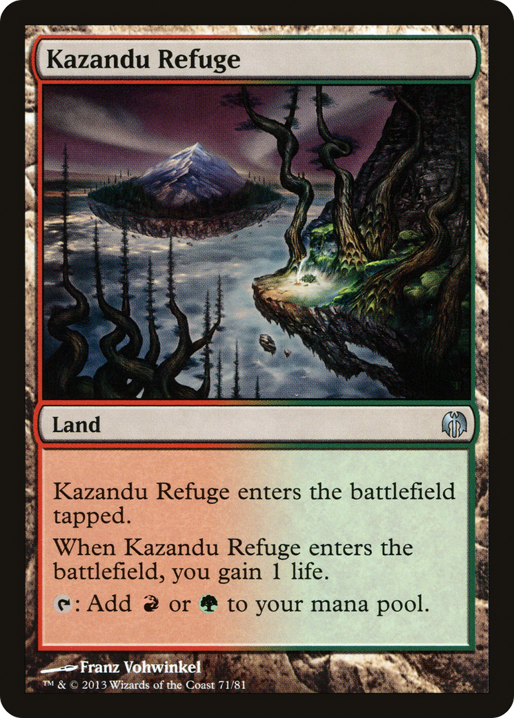 Kazandu Refuge (071) - Duel Decks: Heroes vs. Monsters