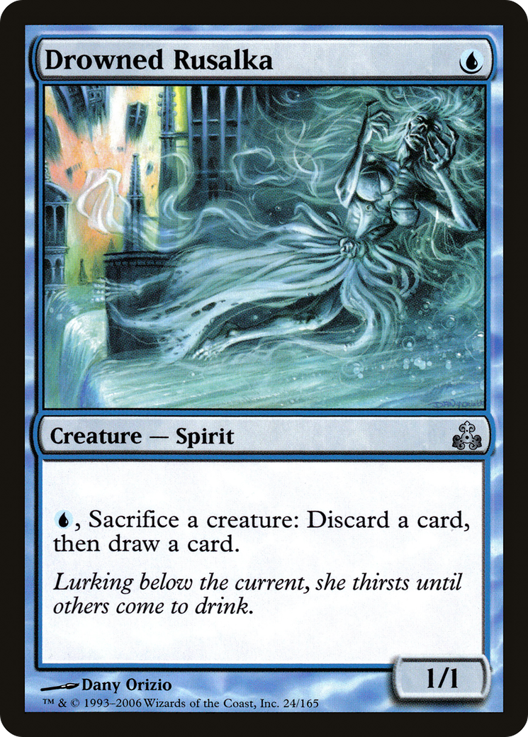 Drowned Rusalka (024) Foil - Guildpact