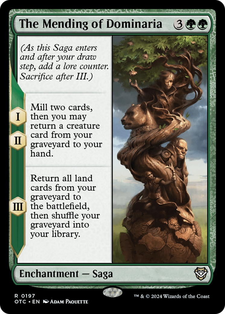 The Mending of Dominaria (197) - Outlaws of Thunder Junction Commander