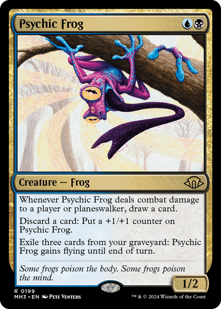 Psychic Frog (199) Foil - Modern Horizons 3