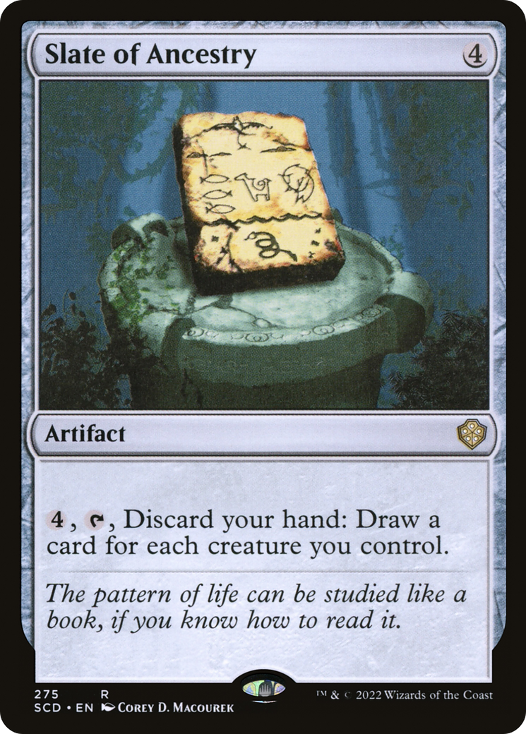 Slate of Ancestry (275) - Starter Commander Decks