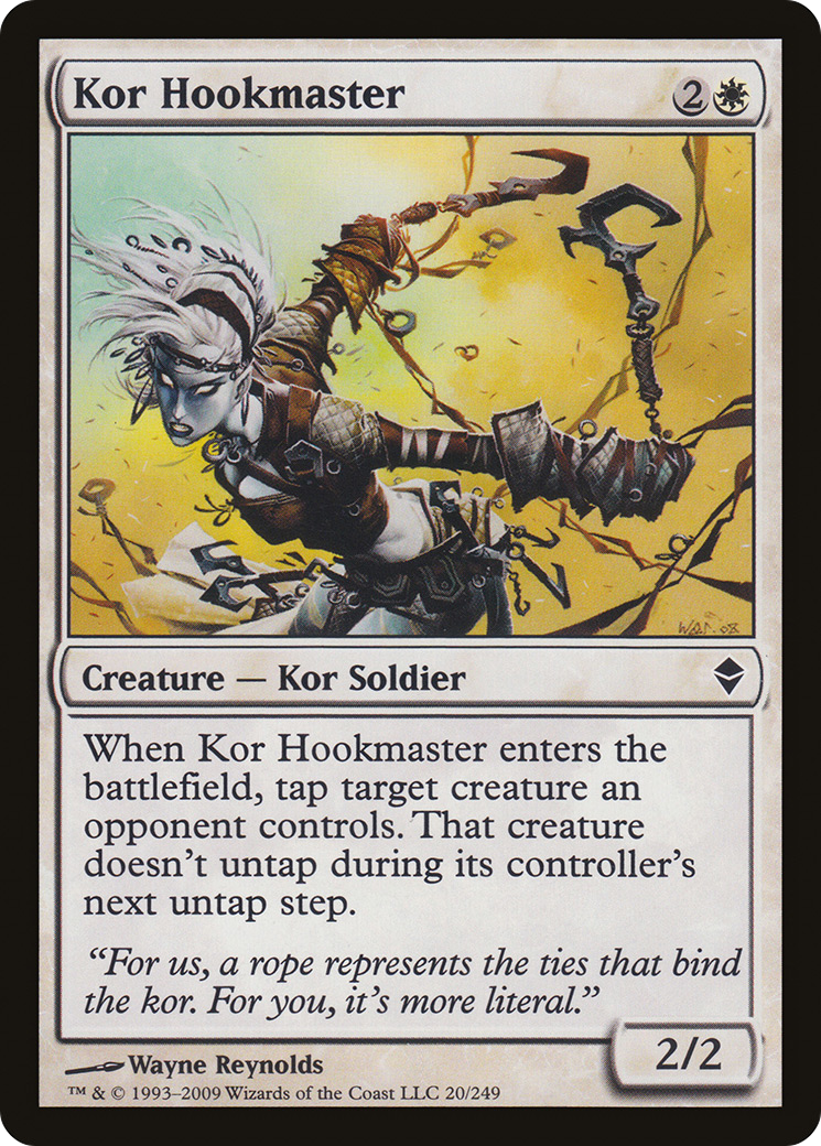 Kor Hookmaster (020) - Zendikar