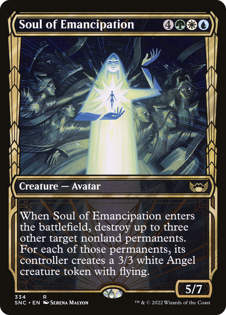 Soul of Emancipation (Showcase) (334) Foil - Streets of New Capenna
