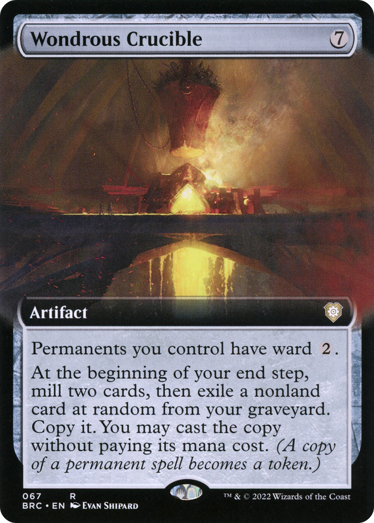 Wondrous Crucible (Extended Art) (067) - The Brothers' War Commander