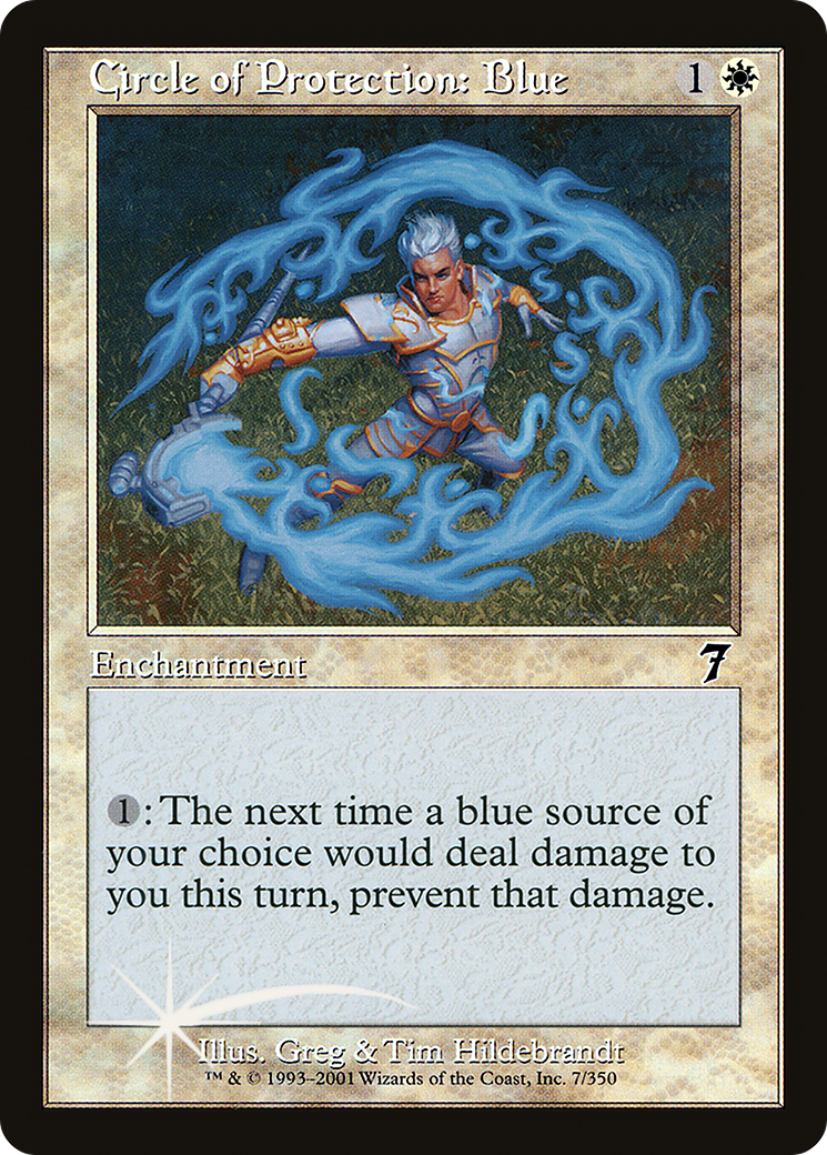 Circle of Protection: Blue (007) - Seventh Edition