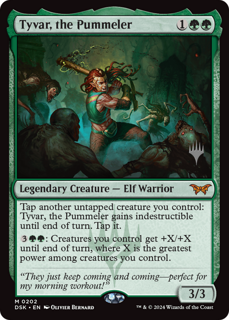 Tyvar, the Pummeler (202) - Duskmourn: House of Horror Promos