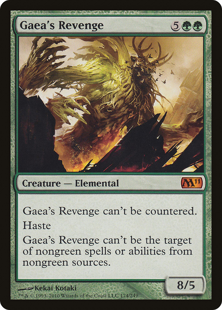 Gaea's Revenge (174) Foil - Magic 2011