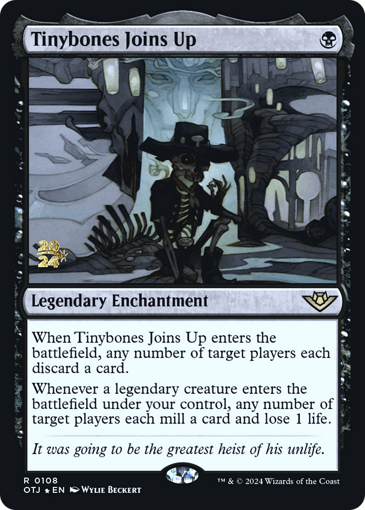 Tinybones Joins Up (108) Foil - Outlaws of Thunder Junction Promos