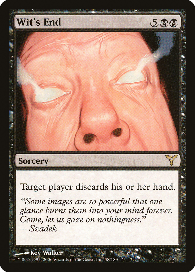 Wit's End (058) Foil - Dissension