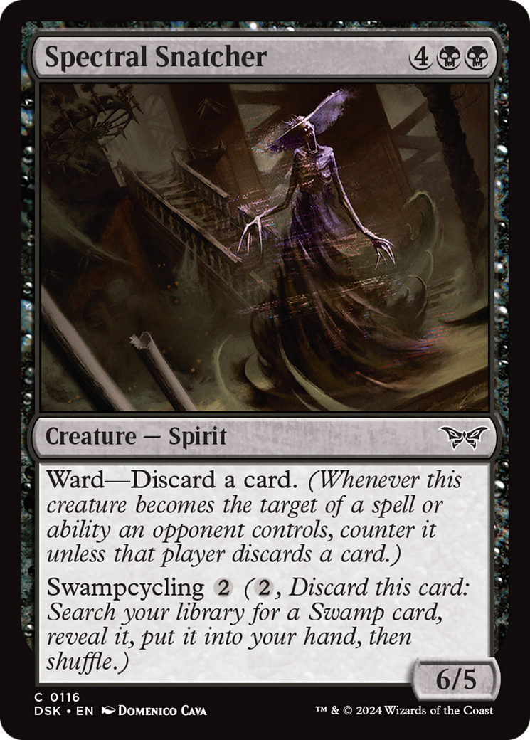 Spectral Snatcher (116) Foil - Duskmourn: House of Horror