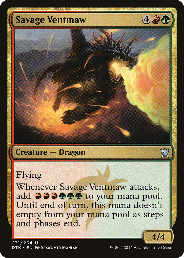 Savage Ventmaw (231) - Dragons of Tarkir