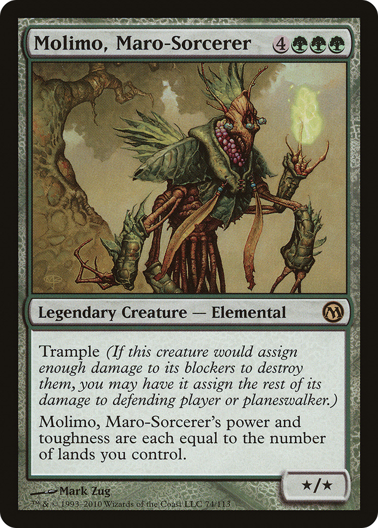 Molimo, Maro-Sorcerer (074) - Duels of the Planeswalkers