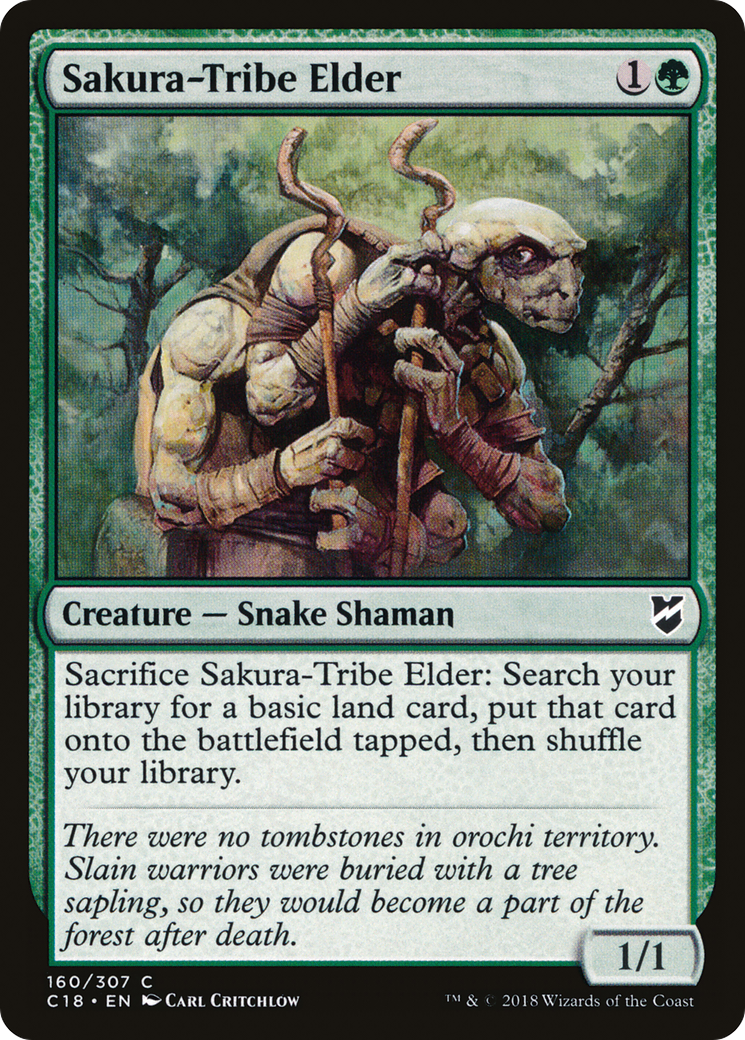 Sakura-Tribe Elder (160) - Commander 2018