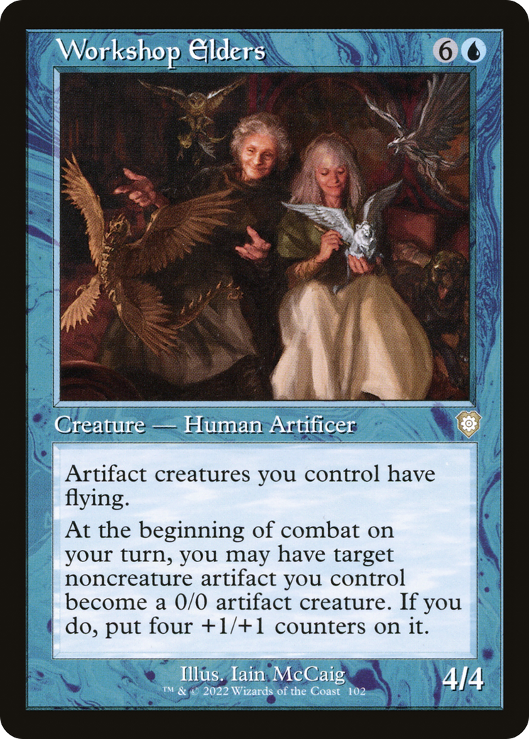 Workshop Elders (Retro) (102) - The Brothers' War Commander