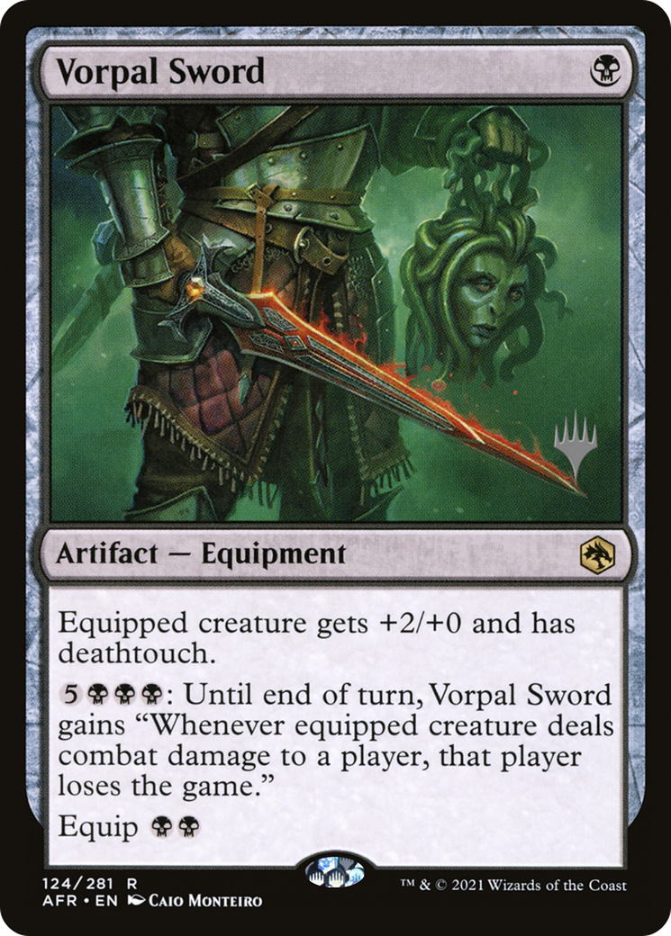 Vorpal Sword (124) Foil - Adventures in the Forgotten Realms Promos