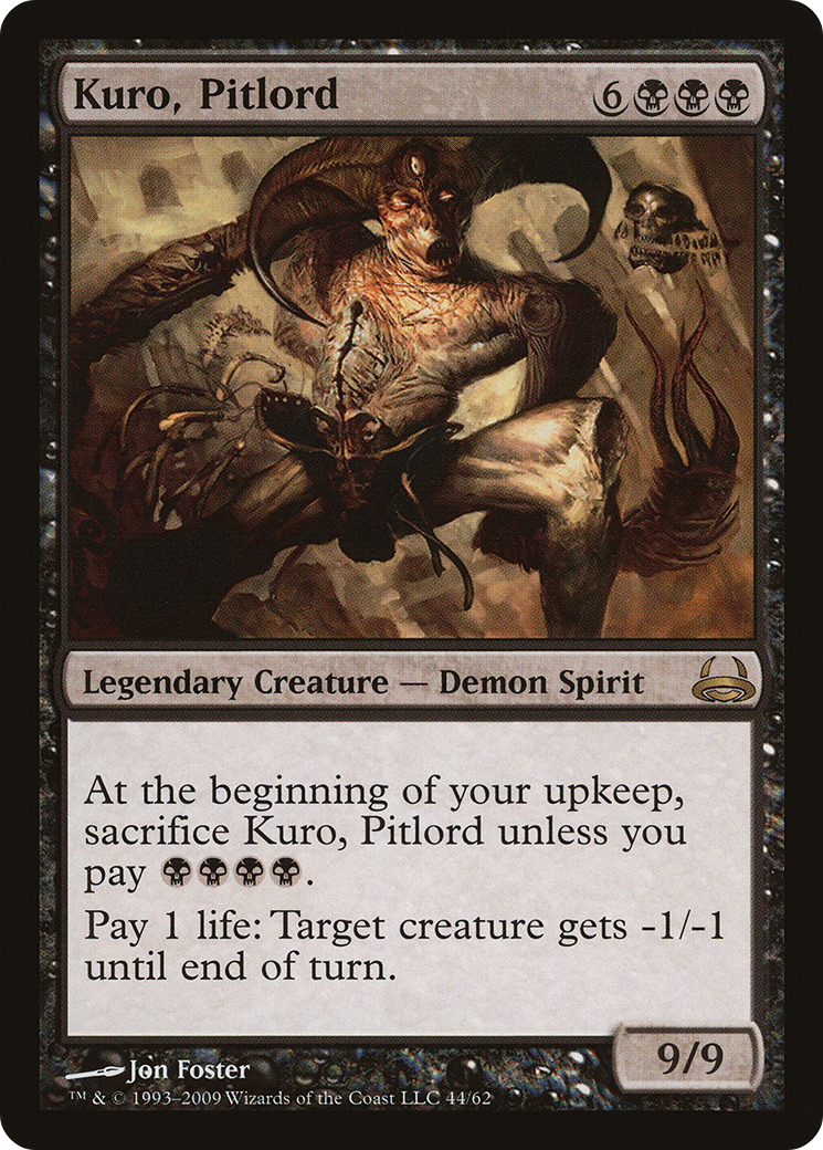 Kuro, Pitlord (044) - Duel Decks: Divine vs. Demonic