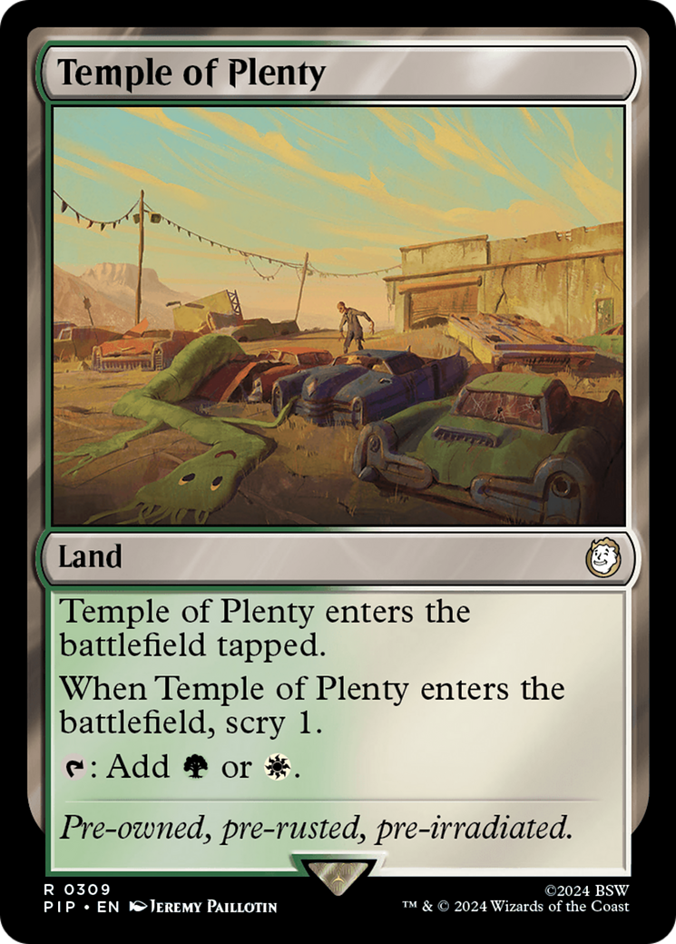 Temple of Plenty (309) Foil - Fallout